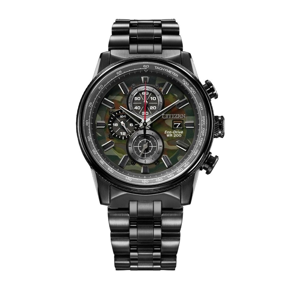 Citizen Eco-Drive Men's Black Nighthawk Watch! New!